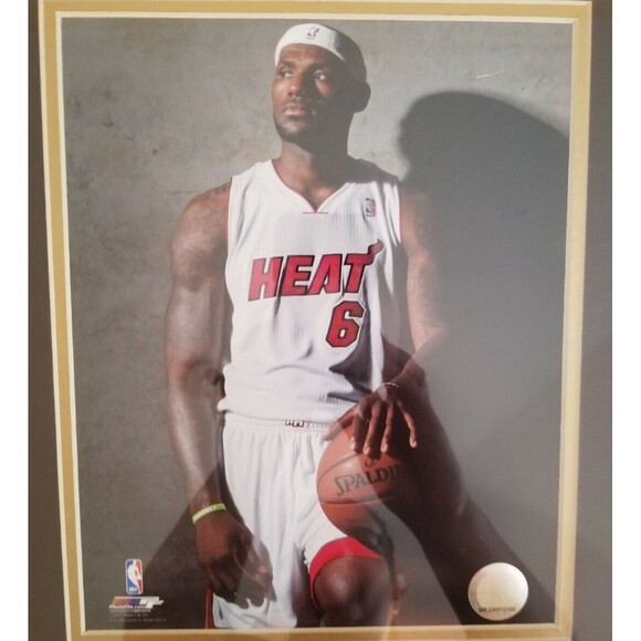 Lebron James 2013 Miami Heat Framed Photo Print - Picture 2 of 8